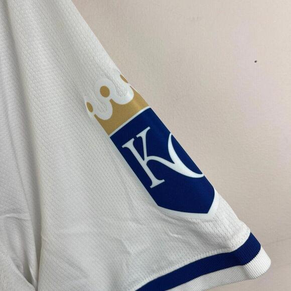 Kansas City Royals Custom #7 Juarez Jersey Nike MLB White Size M - Fan Apparel - Picture 7 of 8